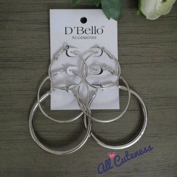 D' Bello Jewelry - 🎀 Hoop Earrings